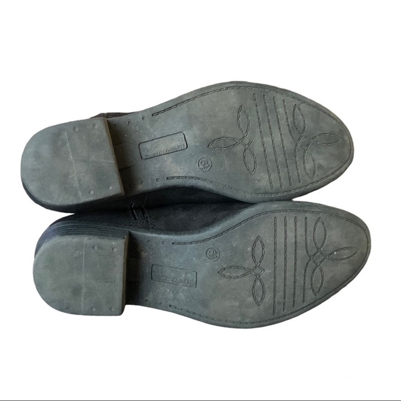 5 for 20 Black suede ankle booties - Picture 3 of 6